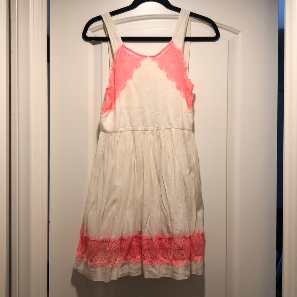 Free People Neon Lace Dress